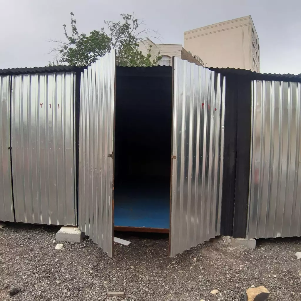 اجاره انبار کانتینر و کانکس.داخل سوله و محوطه