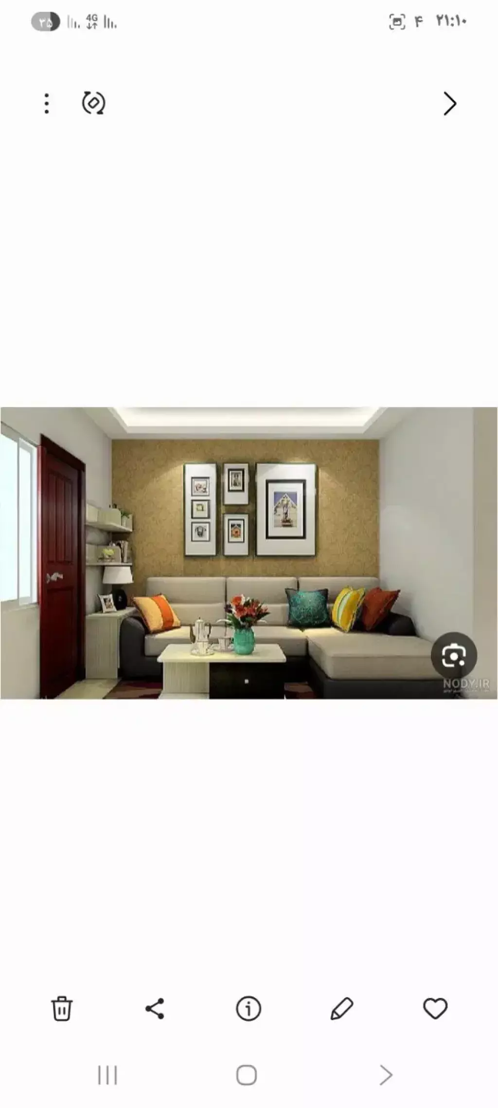 75 متر 1 خواب