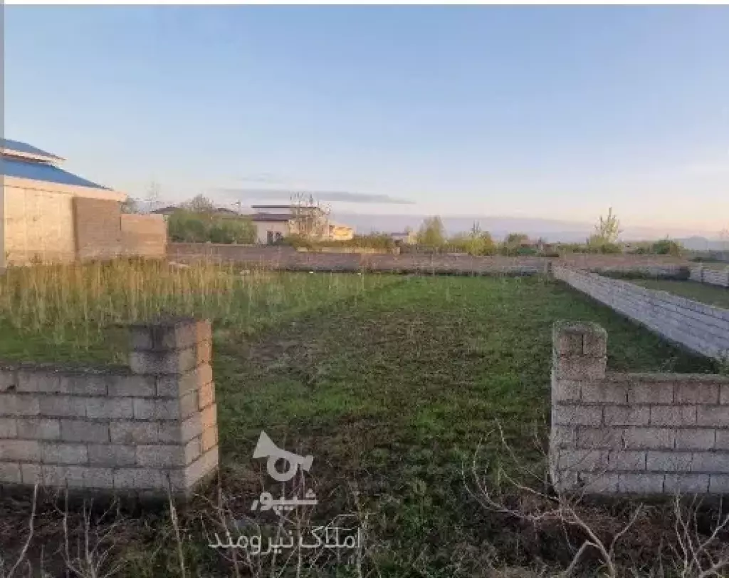 زمین برای ساخت ویلا  سبز و روستایی