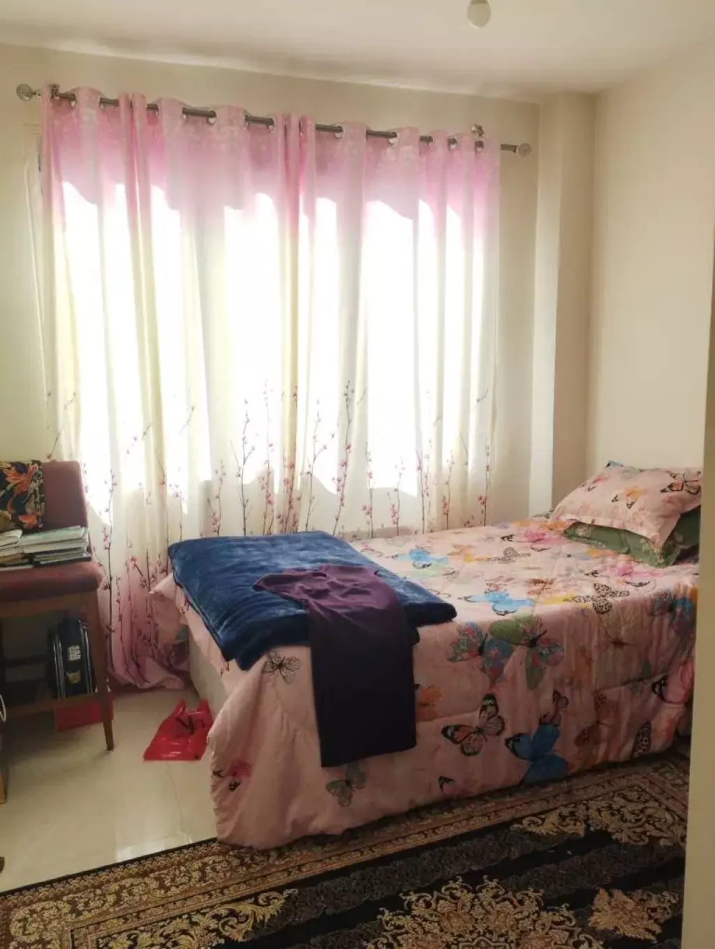 80 متر 2 خواب غرق نور و خوش نقشه فول بازسازی - تصویر 5