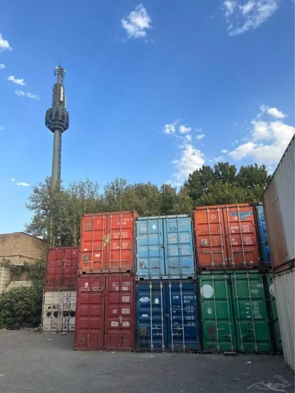 اجاره انبار کانتینری در متراژهای مختلف
