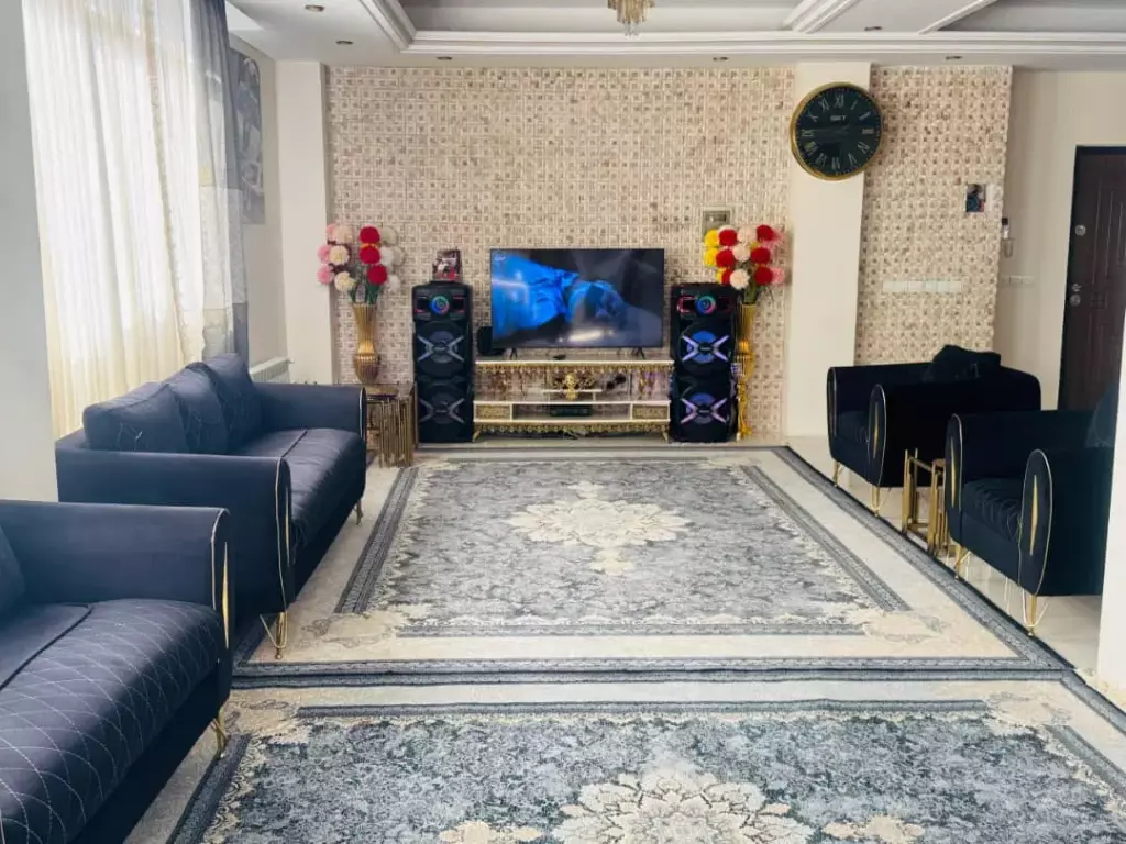 173متر 3خوابه 2تا پارکینگ تک واحد طبقه شیشم - تصویر 2