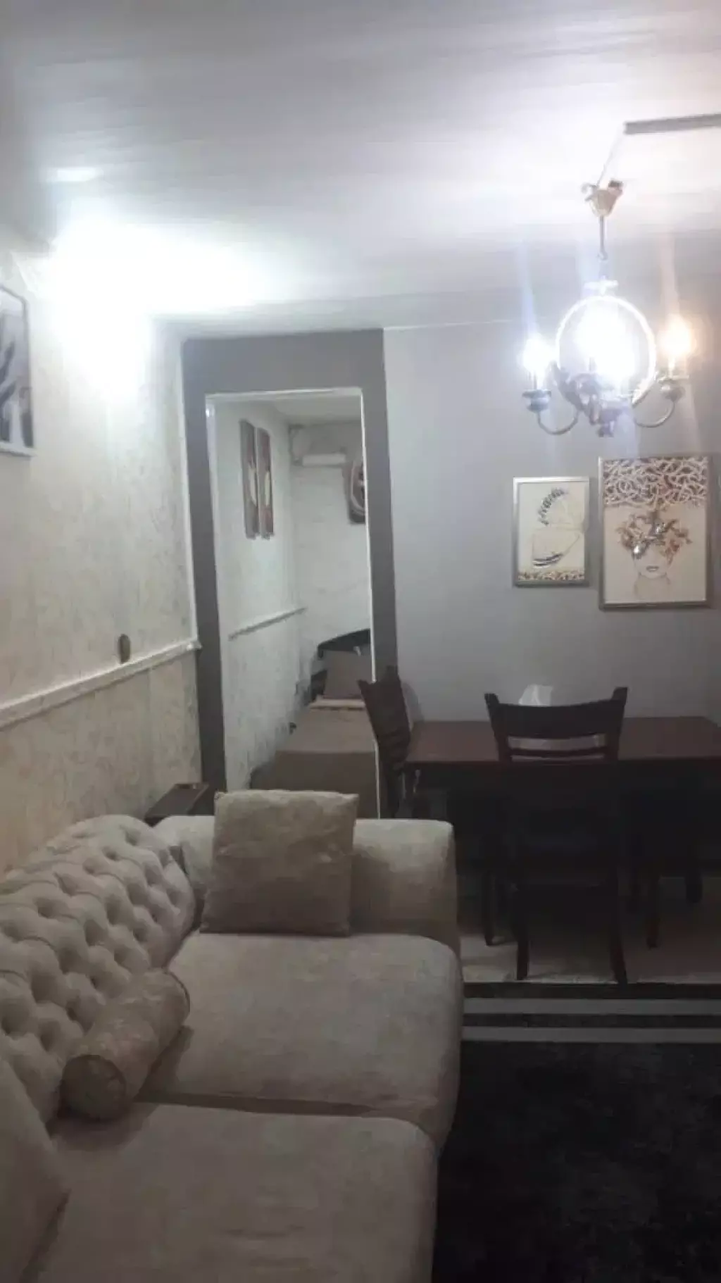 سعادت آباد 45مترمبله 1خواب فول باکولرگازی - تصویر 9