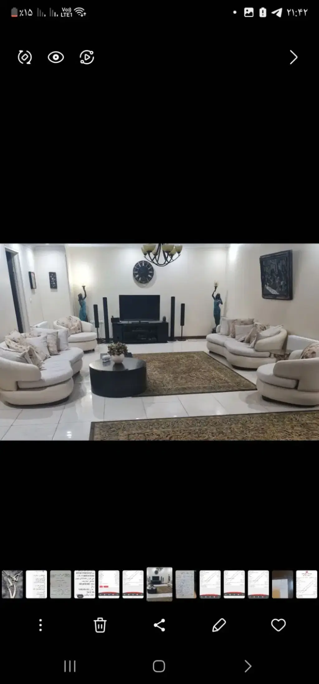 اجاره آپارتمان 107 متری در بهارستان - تصویر 2