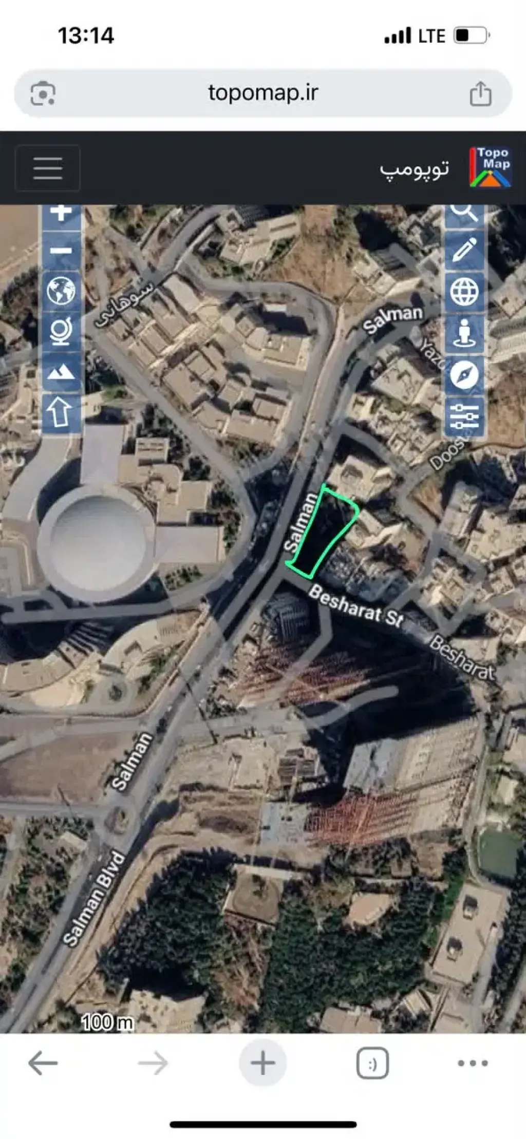 فروش زمین و کلنگی 1000 متری در سوهانک - تصویر 2