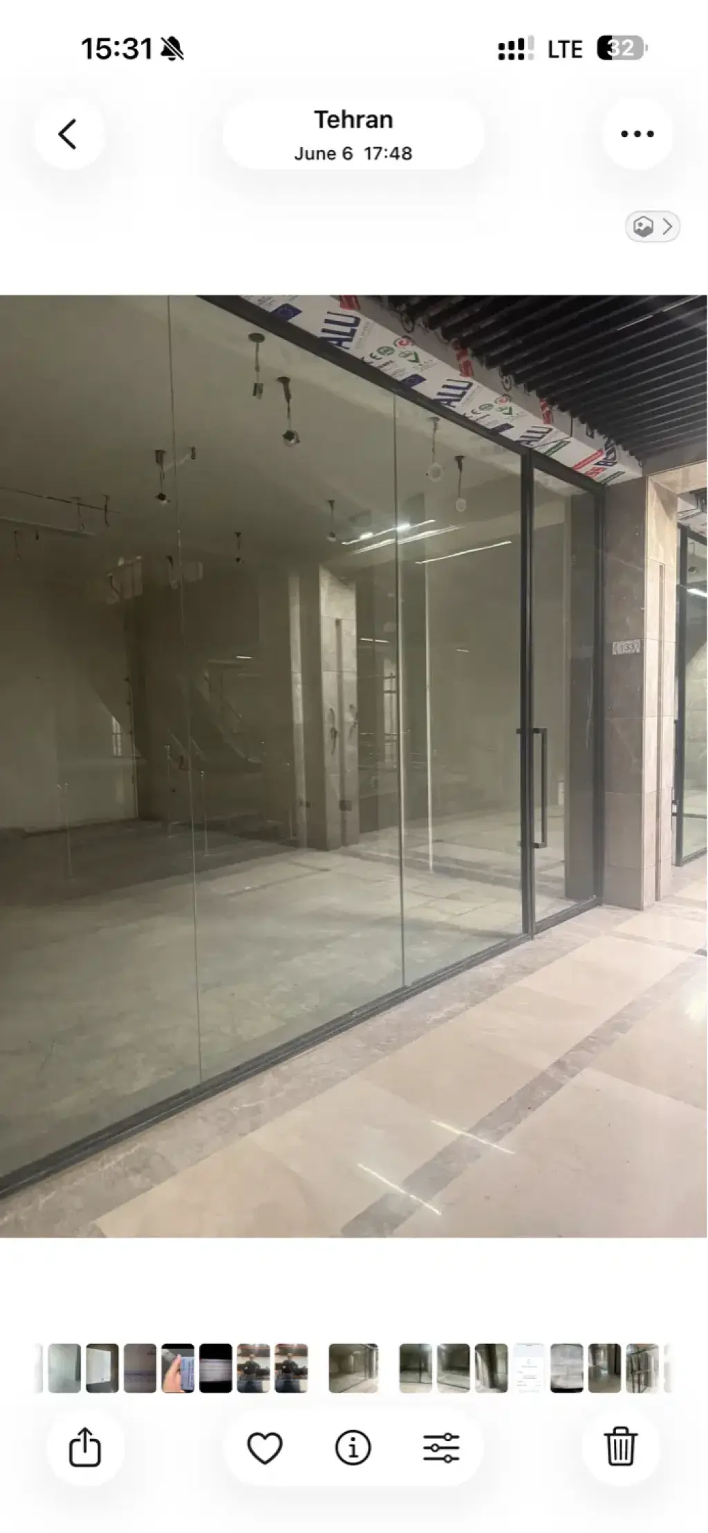 اجاره اداری و تجاری 60 متری در پارک شهر