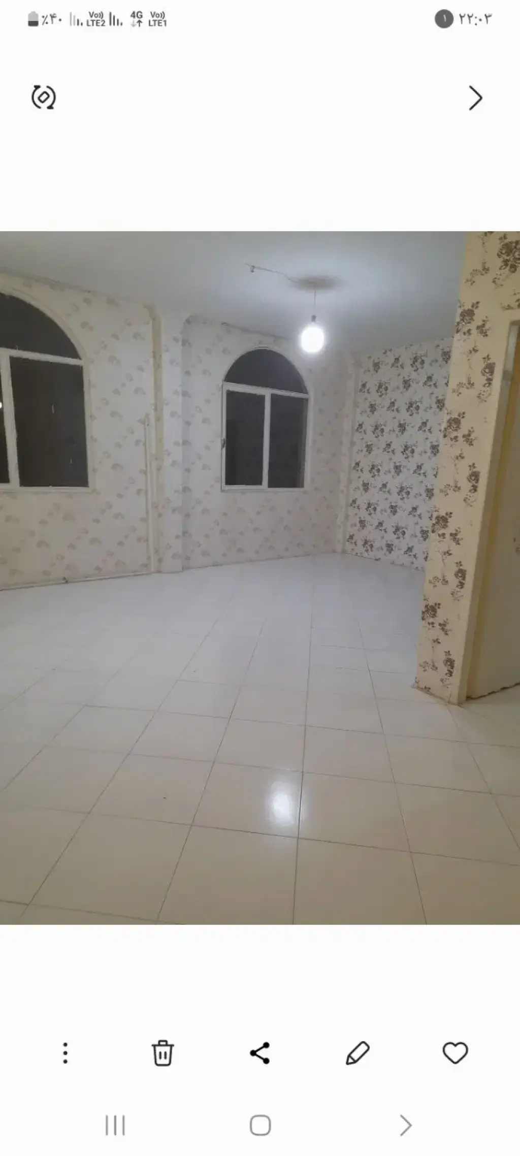 اجاره آپارتمان 55 متری در آبشار