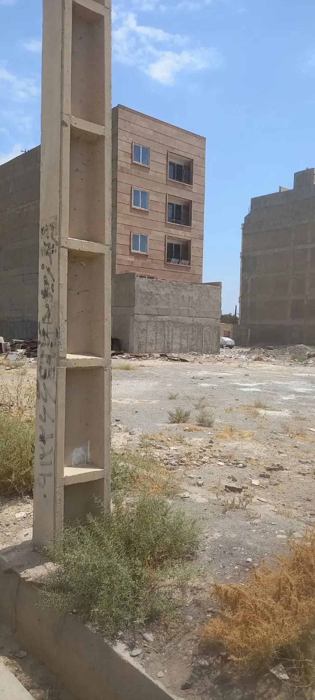 فروش زمین و کلنگی 196 متری در شهرک دانشگاه