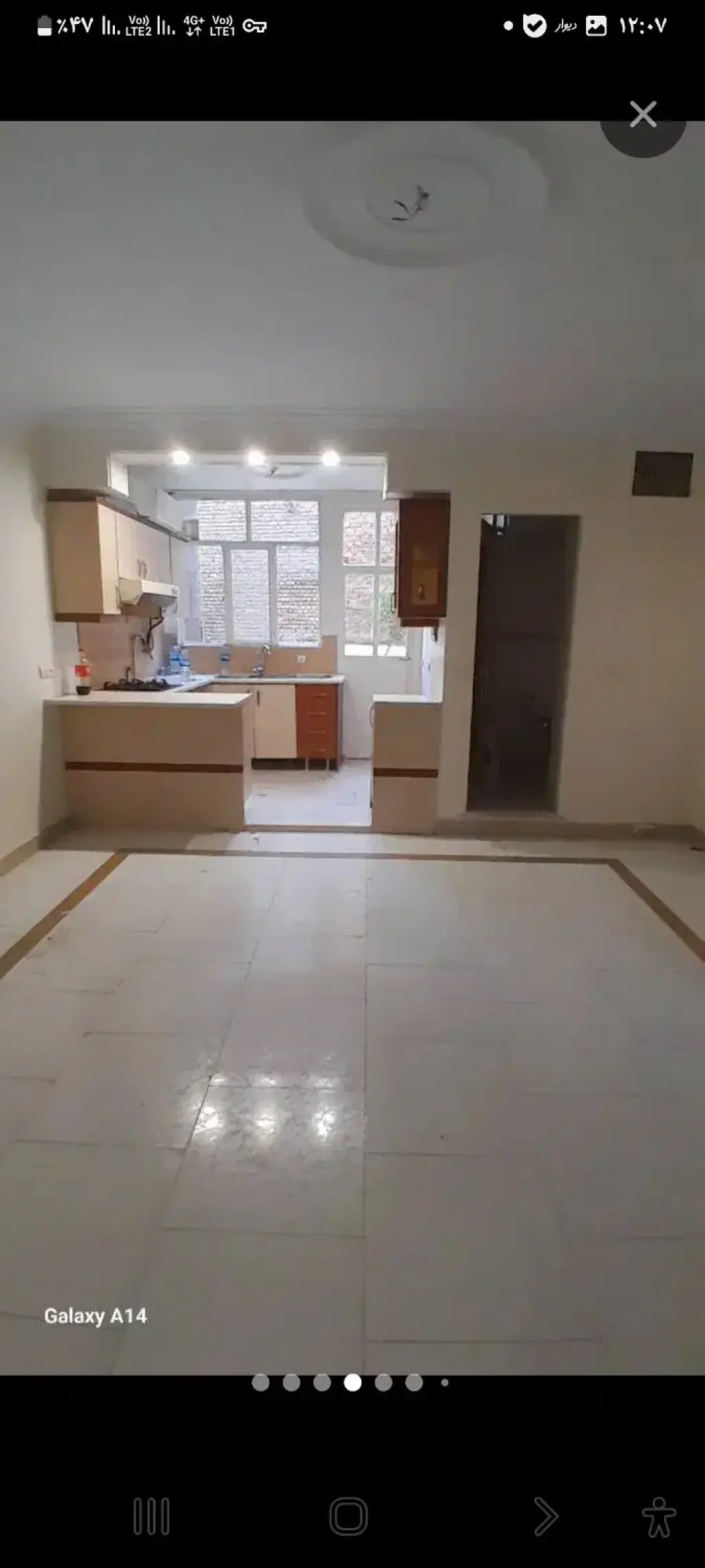 اجاره آپارتمان 43 متری در ارامنه