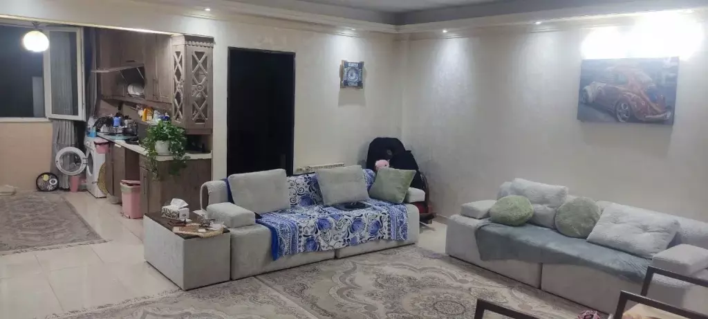 افسریه 76 متر ، دوخوابه ، آسانسور، پارکینگ، انباری